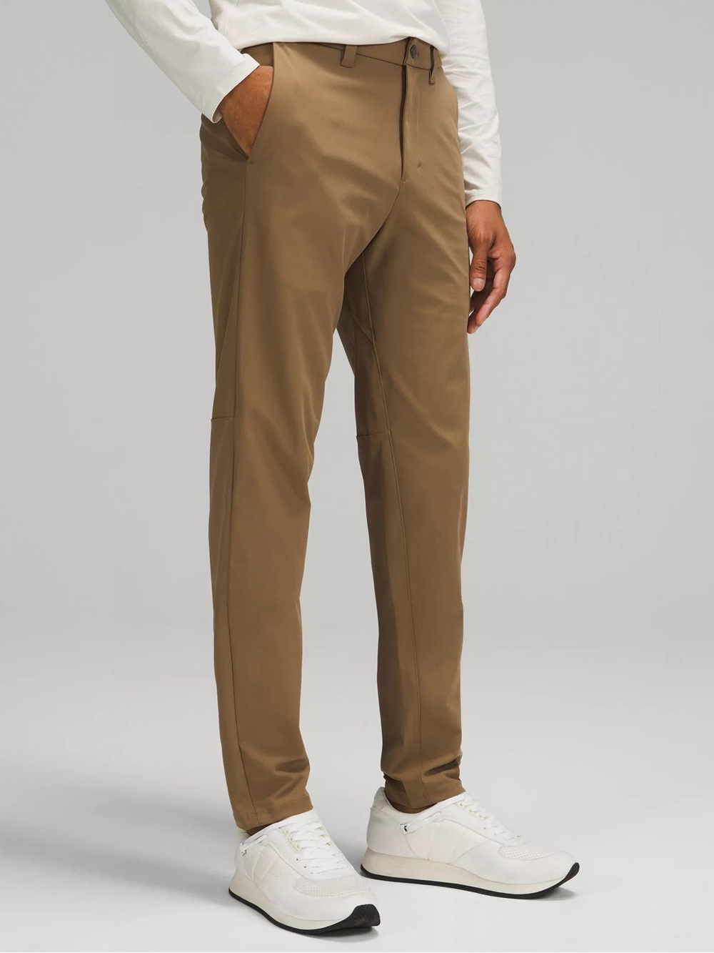 lululemon athletica Men's Khaki Stretch Chinos